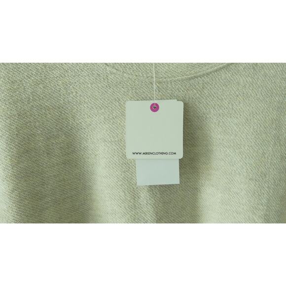 NWT Pretty Rebel Miken Women's Sweatshirt Size XL Oatmeal Soft Lagenlook Layer - Picture 3 of 9